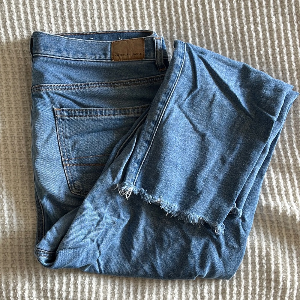 AE Ripped Mom Jeans